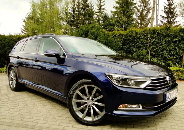 Volkswagen Passat cena 59900 przebieg: 208566, rok produkcji 2017 z Lubawka małe 781